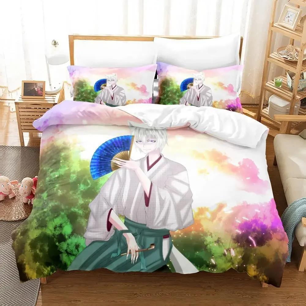 Comforter Kamisama Hajimemashita Tomoe Bedding Set Single Twin Full Queen King Size Bed Set Aldult Kid Bedroom S 3D Anime