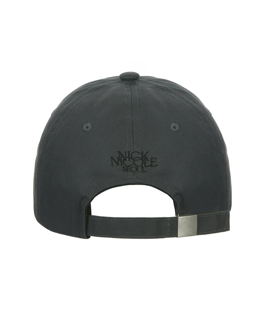 Nigaennikol Vintage Butterfly Blink Ball Cap_Charcoal Black
