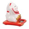 Lucky Waving Cat Solar Power Arm Waving Fortune Cat Plastic Wealth Welcoming Cat Decorative Lucky
