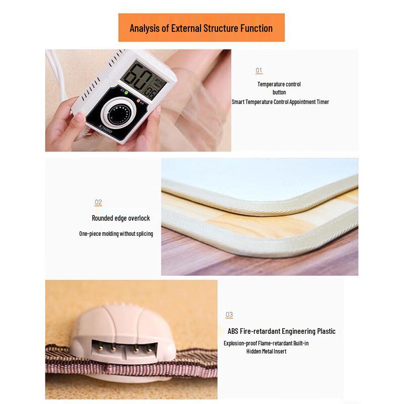 Tragbare Auto-Fußwärmematte