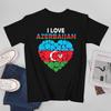 More Design Azerbaijan Flag Azerbaijani Unisex Tshirt Tees Tshirt Oneck T Shirts Unisex Boys Clothing 100 Cotton