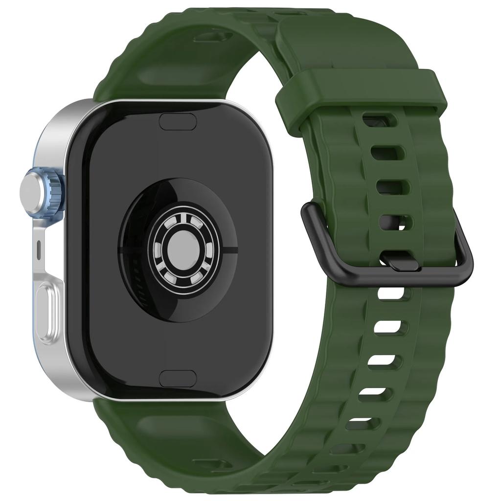 Silikonowy Pasek Do Huawei Watch Fit 4/4pro Pasek Na Nadgarstek Regulowana Opaska Z Czarną Klamrą Pasek Do Zegarka Huawei Watch Fit 3