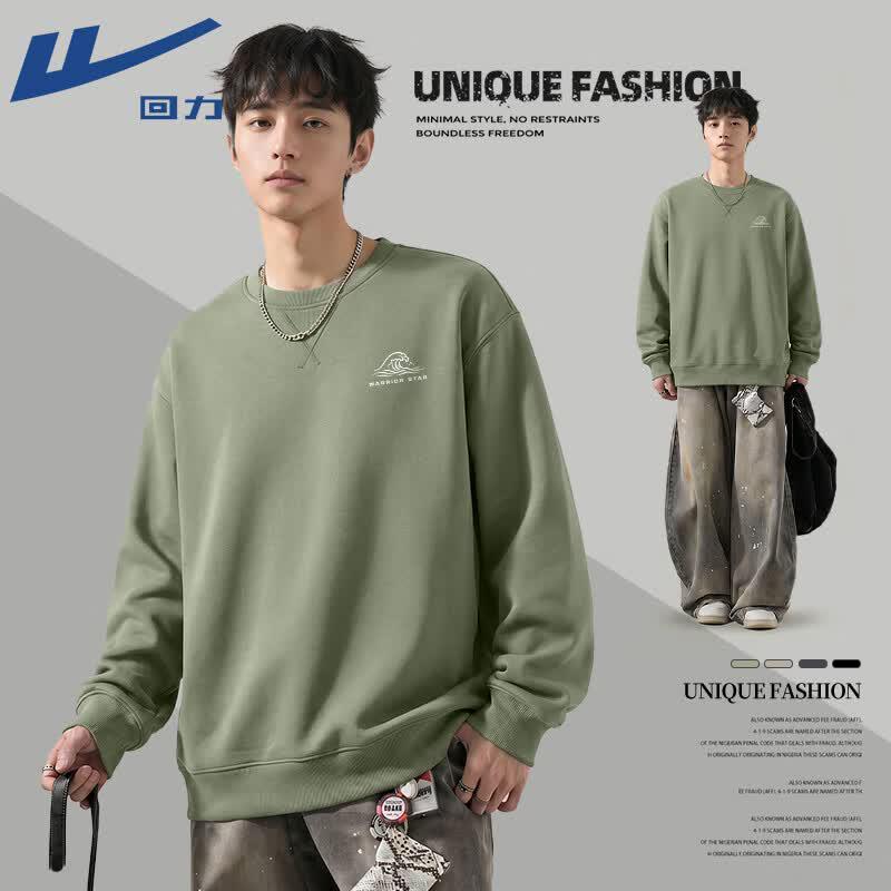 Warrior Men's JHL Graphic Print Loose Fit Sweatshirt