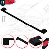 KOTARBAU® Kitchen Furniture Handle Classic Modern Oblong Long Matte Black 358 MM Spacing 320 MM Set of 10