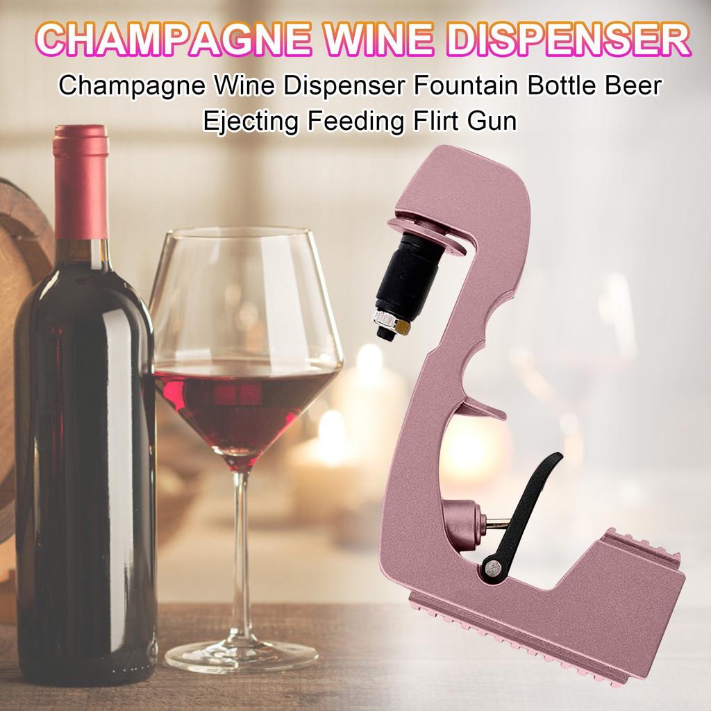 Wine Stopper Champagne Wine Dispenser Bottle Beer Ejector Feeding