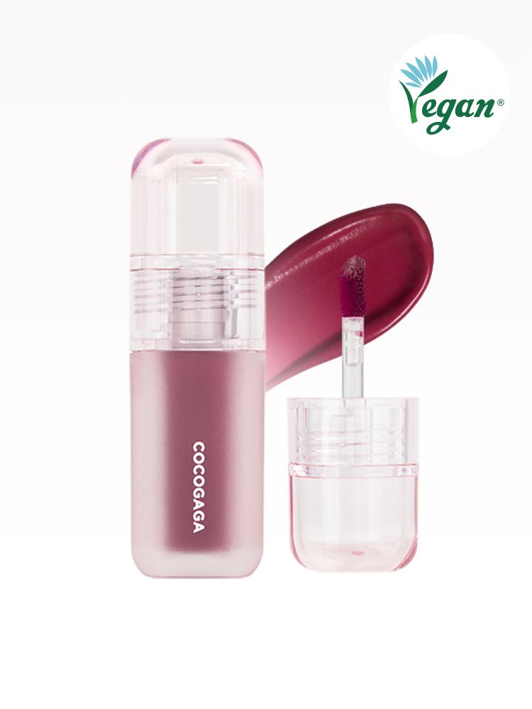 FORENCOS Cocagaga Вельветовый тинт для губ - 04 Шикарная кошка (Корейский макияж губ) 1ea