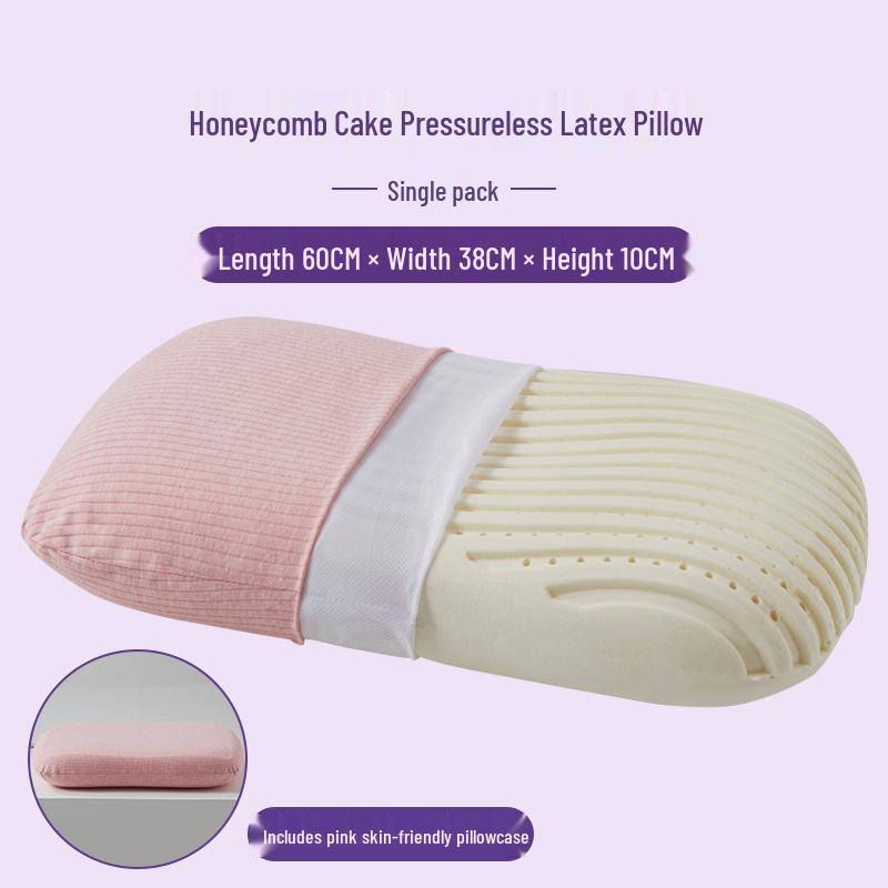 Child & Adult Natural Latex Neck Support Pillow Set Standard