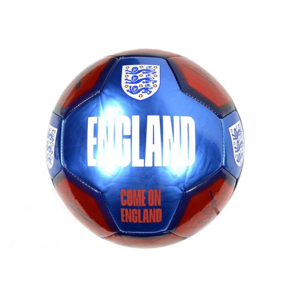 England FA Kom igjen Englands signatur metallisk fotball