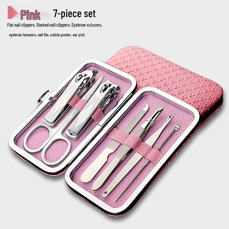 

12-Piece Nail Clipper & Pedicure Tool Set for Manicure & Beauty.