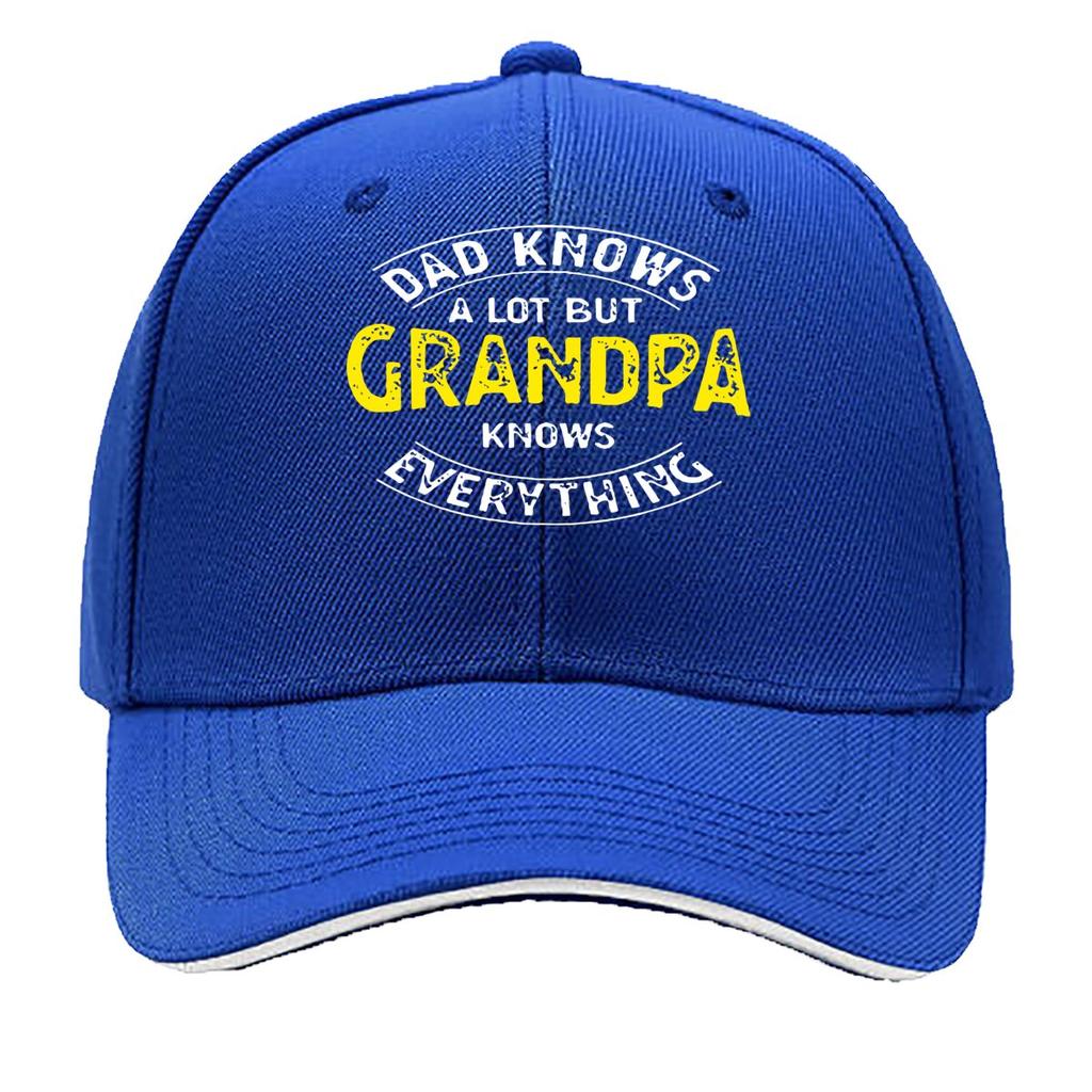 Funny Grandpa Quote Casual Gift Hip Hop Hat Fashion Outdoor Sports Sandwich Baseball Cap