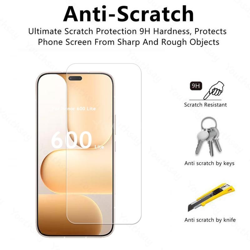 For Honor 600 Lite Glass Anti-Scratch Honor 600 Lite Tempered Glass Oleophobic Protector Tempered Film Honor 600 Lite Glass Film