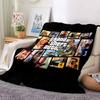 GTA Flannel Blanket, High quality Comfortable for All Seasons, Home Decor, Warmth and Comfort