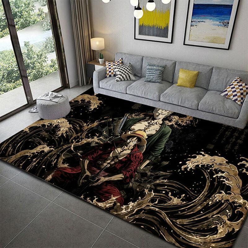 

One Piece Skin Friendly Rug Soft Cozy Mat for Bedroom Living Room Decor 60x90cm