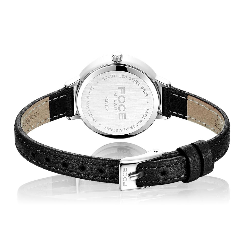 Jyullieoseu Foce Classic Analog Women'S Leather Watch 4 Colors