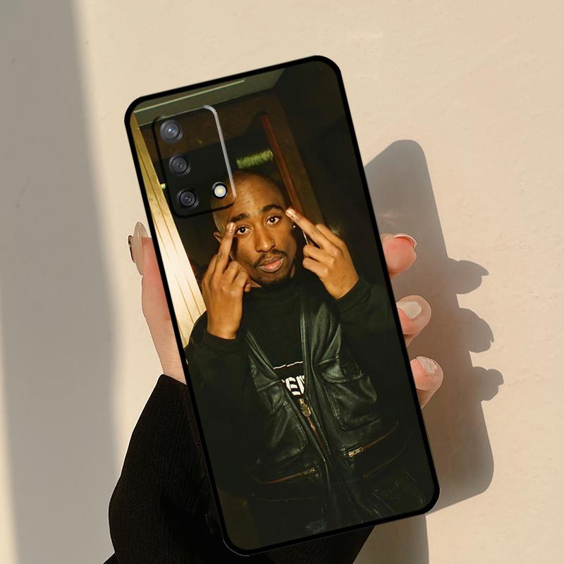 Rapper 2pac Singer Tupac Case For Oppo A5 Pro A6 A16 A76 A96 A17 A57 A40 A60 A80 A98 A58 A78 A18 A38 A54 A74 A94 A15