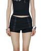 ROCKCAKE Waist Band Layer Shorts - Black