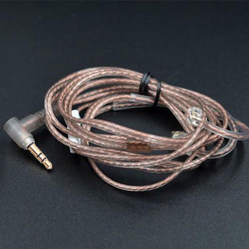 3.5MM KZ Headphones Wire 2PIN Wired Earphones Cables KZ Earphones Cables  Headset Accessories