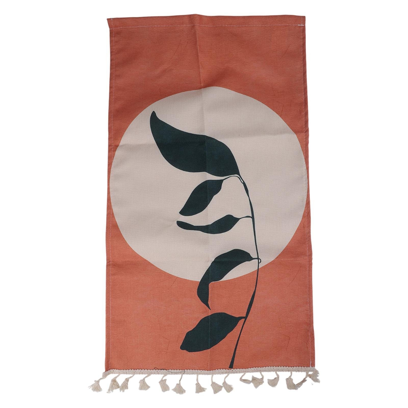 

Home Storage Kitchen Cabinet Curtain Dust Prevention Curtain Non-drilling Design Nordic Style Quick-drying Material