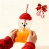 Yousheng Medvídek Pítko s víčkem a brčkem Roztomilý design medvídka Skleněný kelímek na džus, mléko, čaj, smoothie Vhodný do mikrovlnné trouby Kelímek na nápoje pro děti a dospělé
