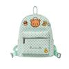 Schoolbag cute polka dot easy bear backpack bag women's 1011 new travel light high value backpack large capacity schoolbag