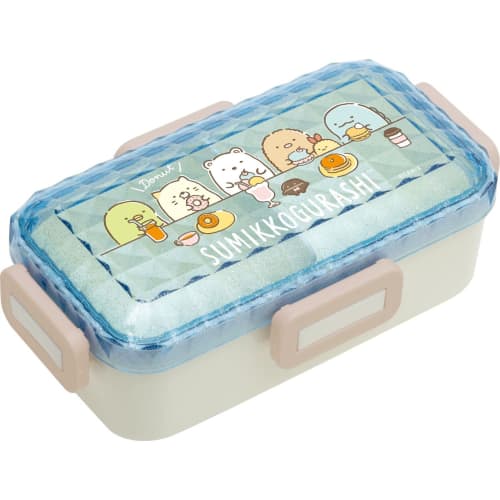 

KA13302 Sumikkogurashi 4-Point Lock Fluffy Lunch Box (Diamond Cut)