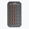 30-Port 300W Fast Charge Multi-Hole Smart Desktop Charging Station with USB PD Charger