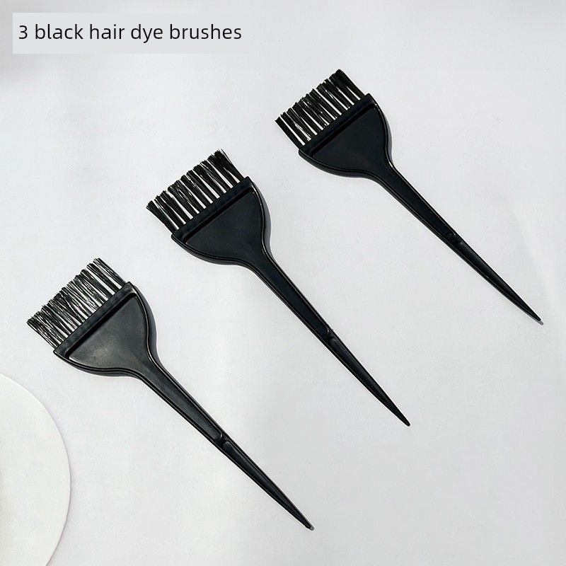 Hair Dyeing Tool Set for Home Use, Including Cape, Hair Dye Bowl, Comb, Soft Bristle Brush, Ear Covers, Professional Hairdressing Supplies