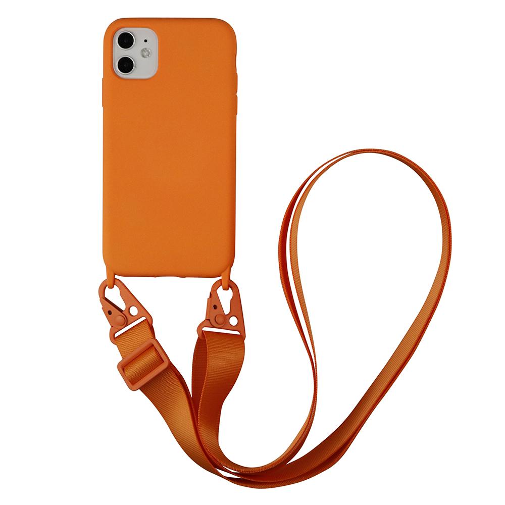 Neck Strap TPU Shockproof Rugged Shield Mobile Phone Case for 15 16 17 Pro Max Outdoor Camping Hiking