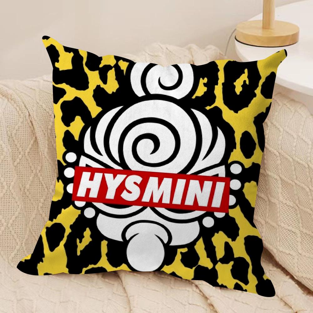 

Anime HHysteric Mmini Cushion Cover Silky Short Plush DoubleSided Printed Pillow Case for Sofa All Seasons Home Decor Gift 30x30cm