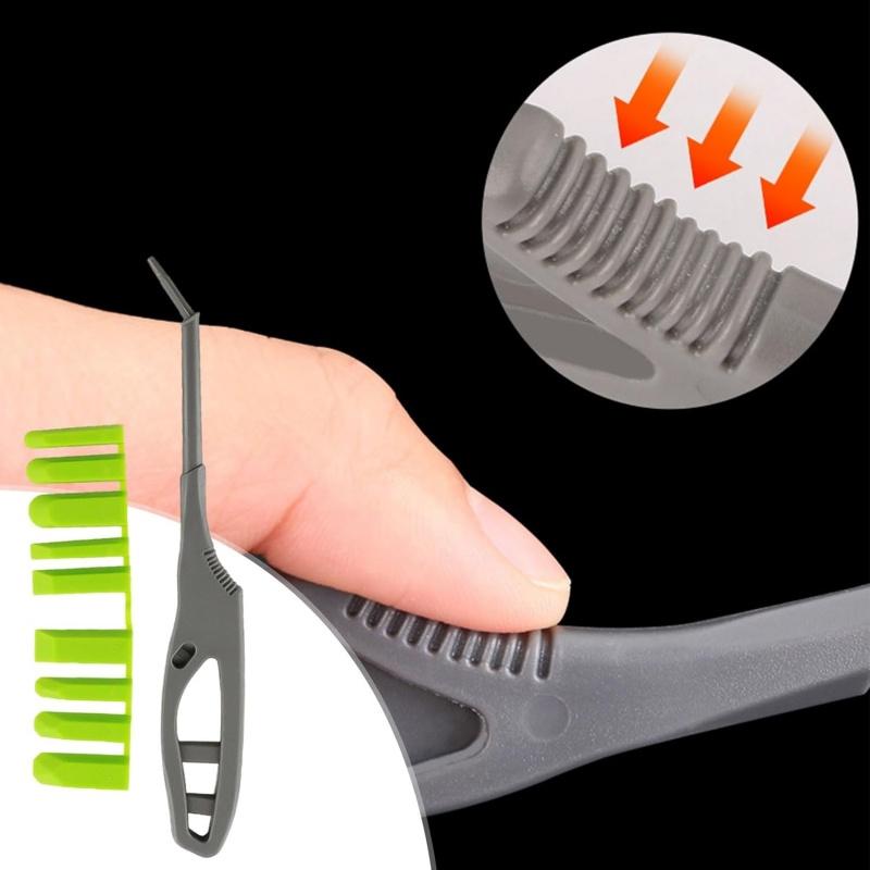 10 In 1 Multi-angle Sealant Scraper,Plastic Angle Caulk Tool,Grout Remover Spatula,Bathroom Kitchen Tile Floor Gap Filler Kit