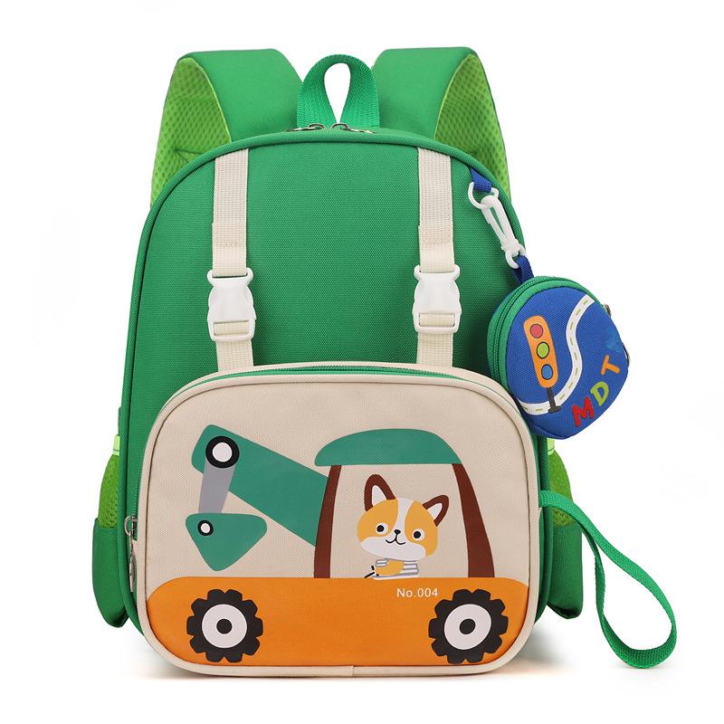 New Cartoon Cute Baby Schoolbag, Girl Children's Backpack, Lightweight Kindergarten Student Schoolbag