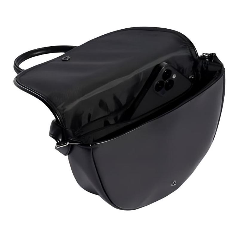 Adidas Polyurethane One Shoulder Handbags Regular Women's Black Adidas IT7378