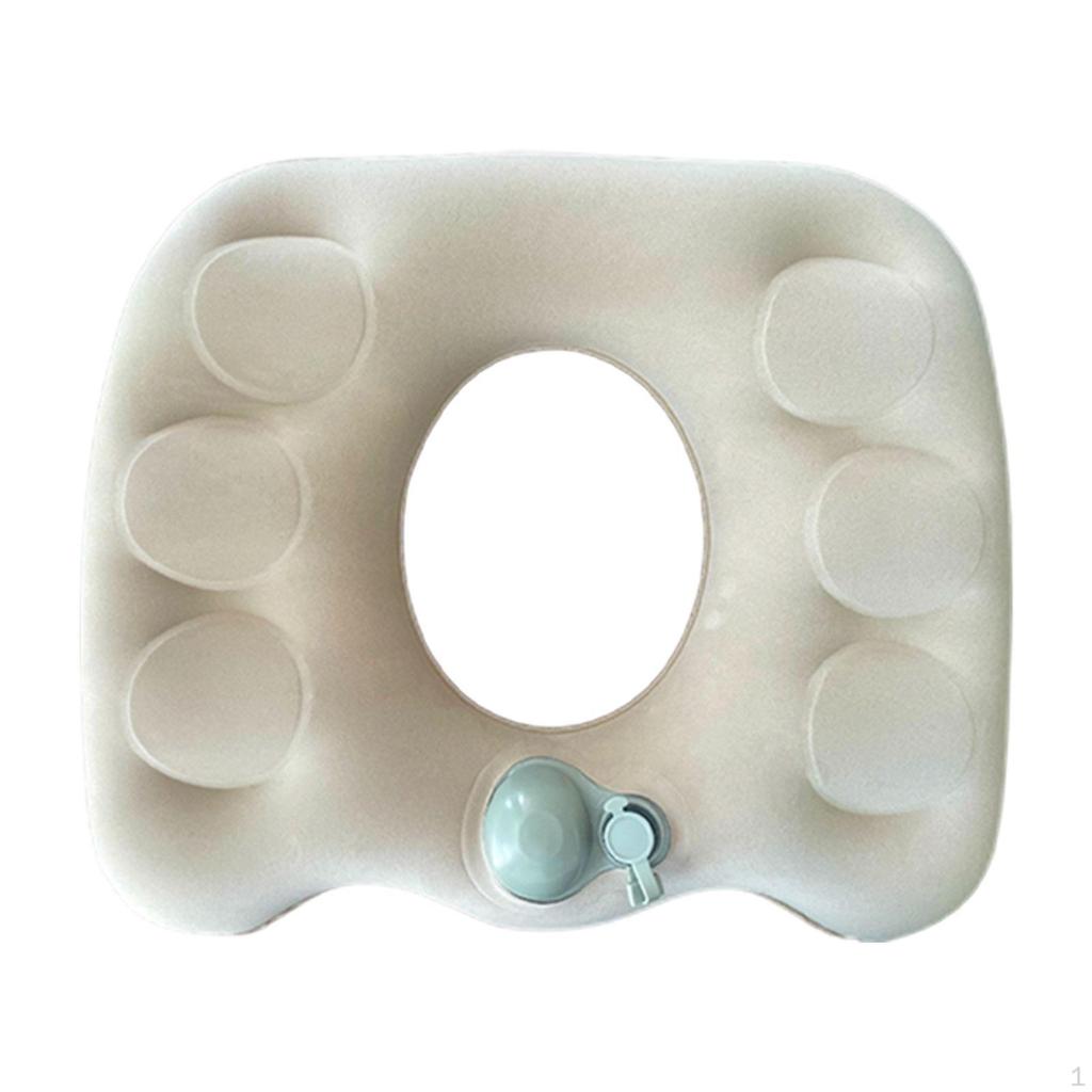 Inflatable Donut Pillow Butt Cushion Seat Pad Office Chair Hollow Design for Road Trips