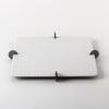 Light Luxury Tray Small Fragrance Decoration Model Room Home Living Room Storage Tray Woven Leather Storage Tray Decoration