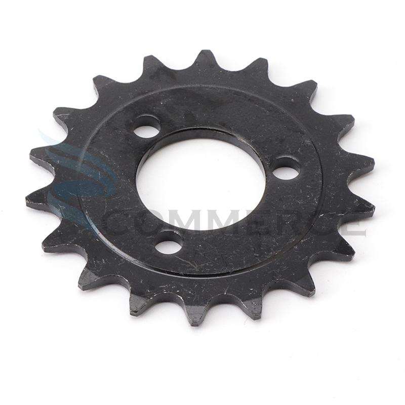 Motorcycle 410 Chain Plate 18T 22T Sprocket 18/22 Tooth Transmission Gear Fit For Electric Scooter Bicycle Bike Accessories