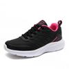 Large size sports shoes women's autumn and winter new leather casual running shoes flat non-slip comfortable travel shoes