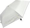 Rose Industry Folding 55cm Lemon UV Grade 1 Light Heat Fiberglass 61551109 All-Weather Umbrella, Mini, Pattern, Ivory, 100% Protection, Blocking,