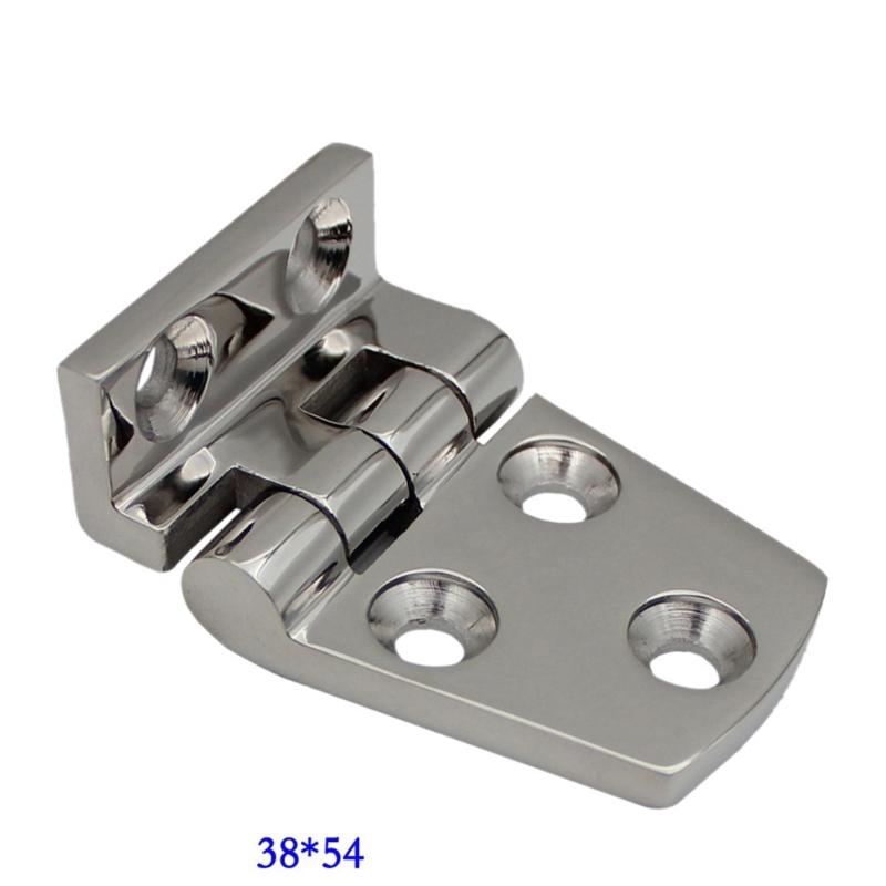 316 Stainless Steel Cabin Door Hinge Polished Finish Door Hinges Saltwater Resistant Door Hinge Replacement for Boats