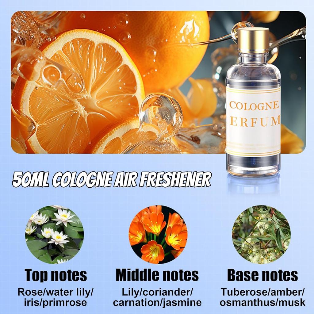 Smart Car Air Freshener, Car Air Freshener Diffuser With 3 Color Starry Sky Projection, Cars Scent Diffuser With RGB Music Syncing Light, 3 Mode