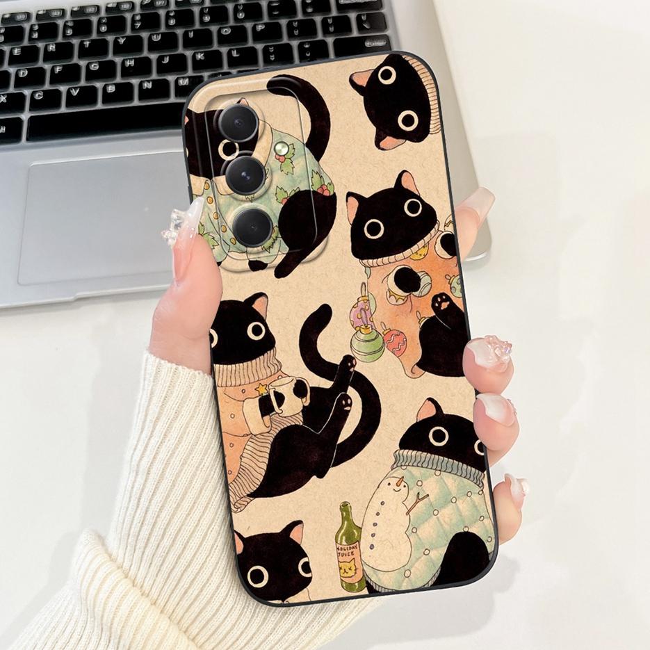For Samsung Galaxy S23 FE Case S23 Plus Cute Panda Cartoon Cover Soft TPU Phone Case For Samsung S23 Ultra S 23 S23+ Fundas Capa
