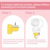 Breast Pump Parts Compatible with Medela, Membranes Valves for Breast Pump Accessories Breastfeeding  Replacement Parts