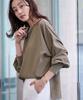 Yours Boat Neck Dolman Sleeve Pullover BDXU1550 Medium Mocha Women's