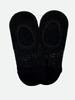 Yellousagseu Fake Socks Punching Mono Black M