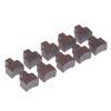 Spazzola di carbone da 10 pezzi per RS550 BOSCH MAKITA DEWALT HITACHI METABO Milwaukee WORX