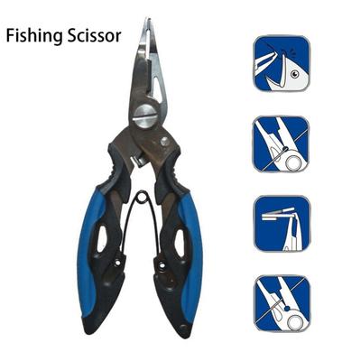 Sturdy Pointed Tip Wear-resistant Fishing Line Scissor Multi-purpose PE Cutter Hooks Remover Gear