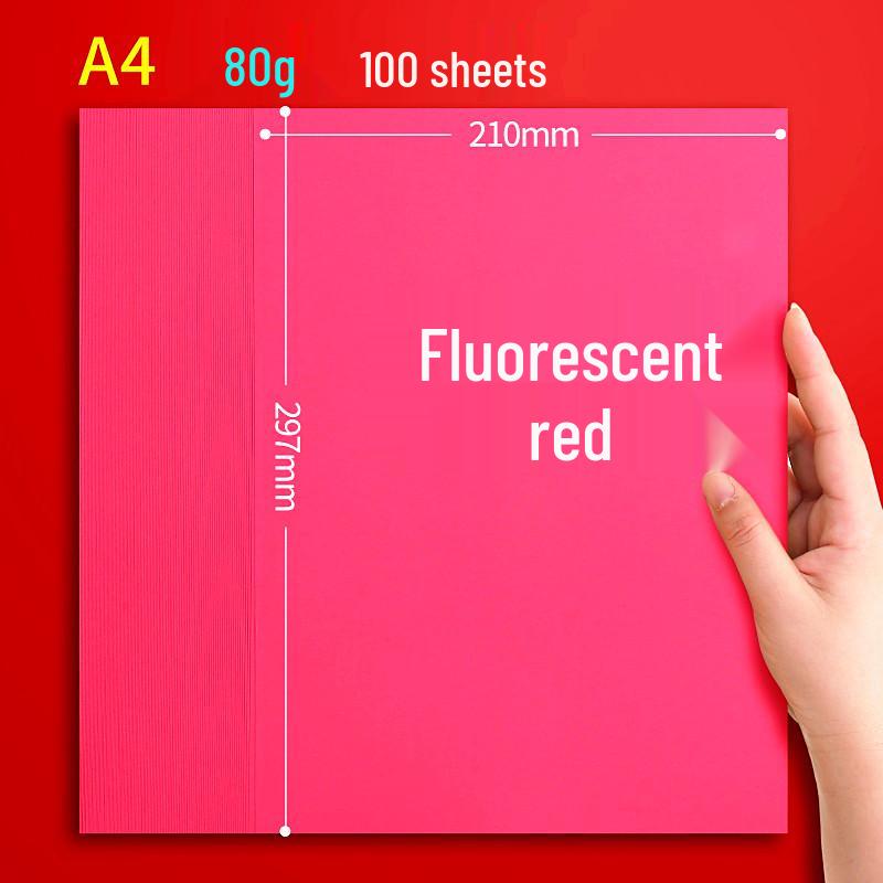 A4 Colored Printing and Origami Paper - 10 Colors