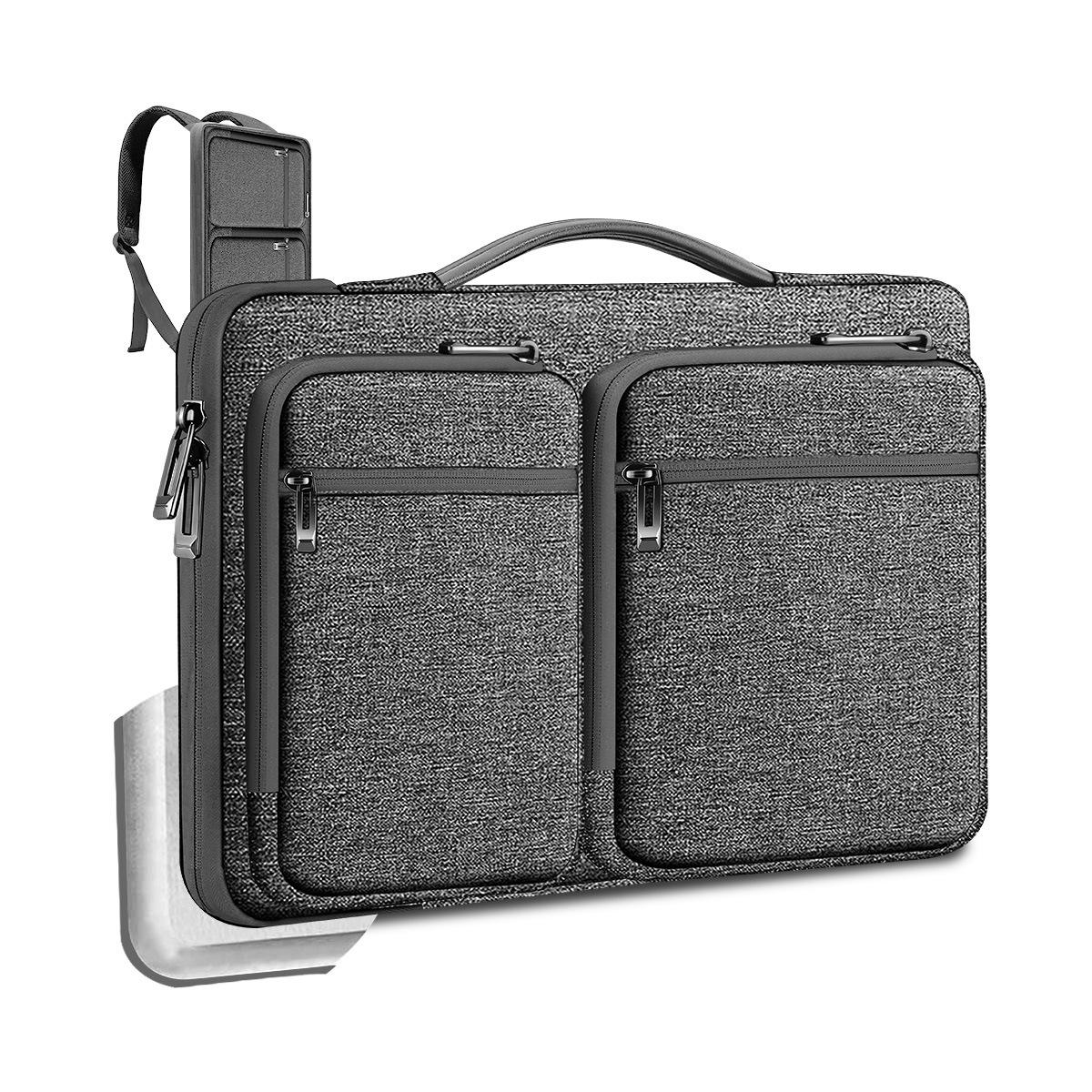 14-17.3 Inch Computer Bag Handbag Laptop Backpack 15-16 inch серый