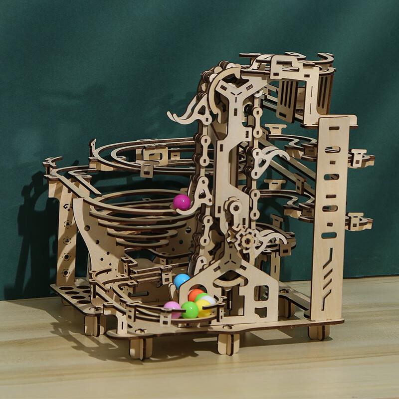 3D Деревянный архитектурный пазл-конструктор
