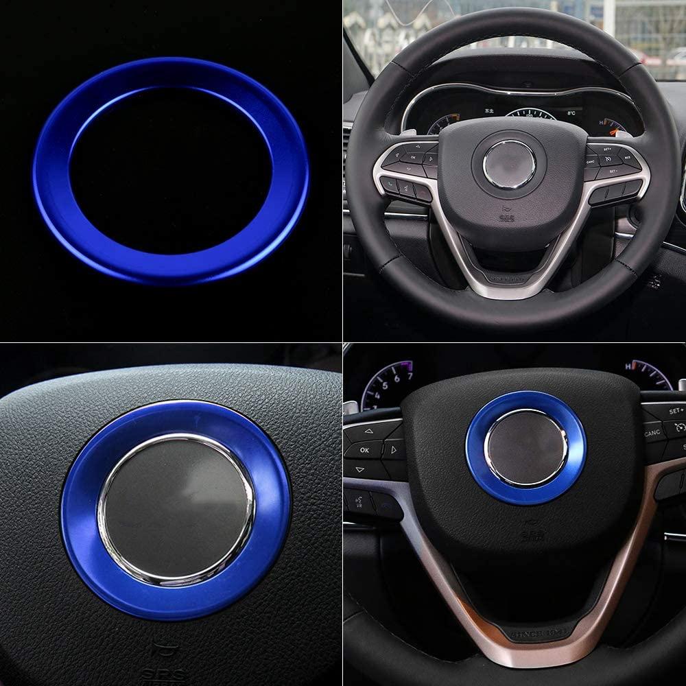 Kaufe Car Steering Wheel Decoration Ring for Jeep Grand Cherokee, Blue