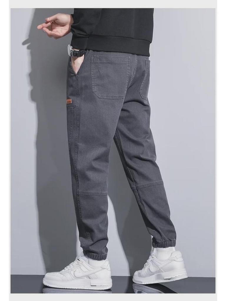 Men's Classic Loose Breathable Leggings: Trendy, Comfortable, and Casual Pants for Spring and Autumn